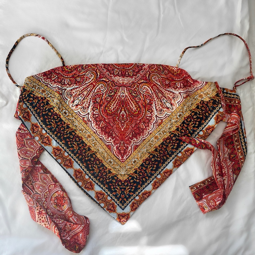 Princess Polly Khelani Red Top #princesspolly